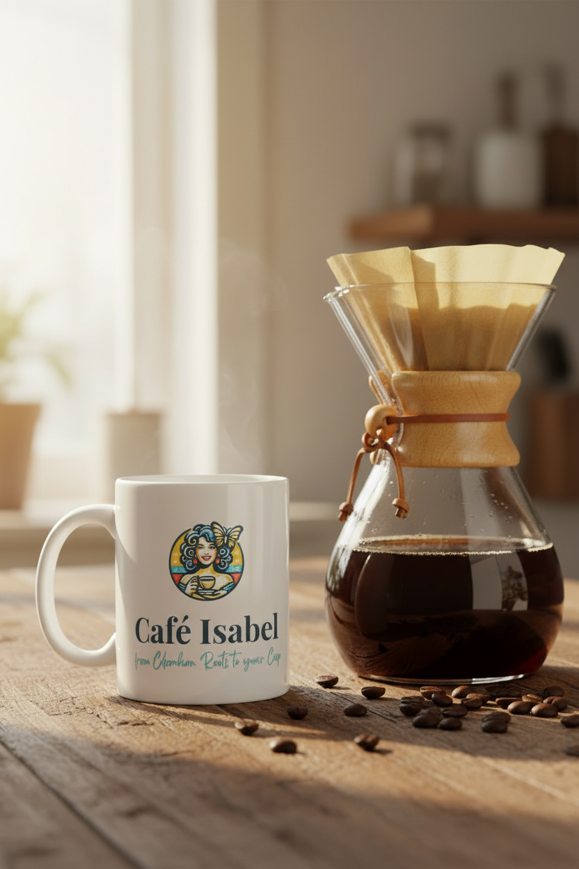 Café Isabel Mug Portrait